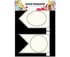 Dutch Doobadoo 470713319 Pochoir pour cartes A4 Motif drapeau du Bannière