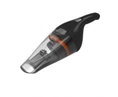 BLACK+DECKER NVC115BJL-QW, Aspirateur à Main sans Fil 3,6 V, Chargeur par Prise Jack, 8 W, Noir, 325 milliliters