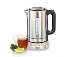 Solis Vario Temp 5516 - Bouilloire électrique professionelle - Thermostat Réglable 70-100°C - 4 Niveaux de température - 1.7 litres