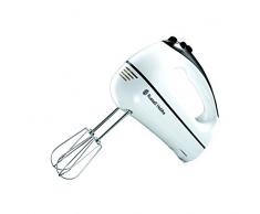 Russell Hobbs 18965-56 Batteur Aura 2 Fouets + 2 Crochets Blanc 380 W