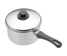 Kitchen Craft KCXDSAU18 Casserole, Acier Inoxydable, Argent, 20 cm