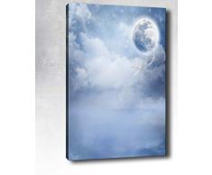 Bonamaison Peinture sur toile, multicolore, 50 x 70 cm - ConÃ§u et fabriquÃ© en Turquie