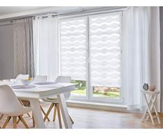 Khome Klemmfix Store Double, WeiÃ, 75 x 200 (B x L)