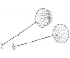 Kela 77924 lot de 4 passoires Ã fondue, acier inoxydable