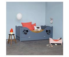 TATOUTEX 3613247188454 Sticker Mural, Blanc, L 120cm x H 100cm