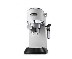 DeLonghi Dedica Style, Machine expresso pour prÃ©parer des boissons cafÃ© et lactÃ©es, EC685W, Blanc
