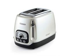Ariete GAL-124488 Grille pain Toaster 2 fentes Classica Perle, Blanc