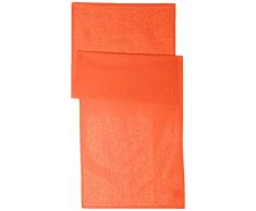 Today - 257551 - Chemin de table Coton - 50 x 150 cm - Orange (Corail)