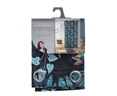 douceur dintérieur rideau a oeillets 140x260 cm polyester mystic jungle