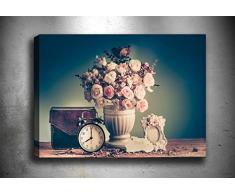 Bonamaison Peinture sur toile, multicolore, 50 x 70 cm