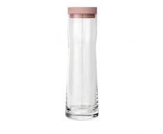 Blomus Carafe à eau, Verre, Poussière de rose., 1 l