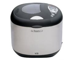 White And Brown Mp 572 Machine Ã Pain Acier Inox 1,1 Kg La Tessara