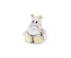 warmies Hippopotame en Peluche Douillet, Micro-ondable, Jouet Doux