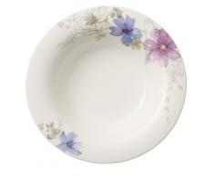 Villeroy & Boch Mariefleur Gris Basic Assiette plate, 27 cm, Porcelaine Premium, Blanc/Multicolore