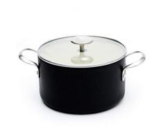 GreenPan CW001601-003 Faitout, Aluminium, Noir, 22 cm