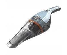 BLACK+DECKER NVC215W-QW Aspirateur à main sans fil - 7,2 V - Charge complète : 4h - Base de charge 15.5, 385 ml, Bleu ciel
