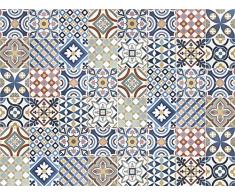 Viniliko Gimaraes Tapis en Vinyle Multicolore 100 x 133 cm