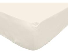 Soleil docre 911205 Uni Drap Housse BÃ©bÃ© Jersey Ãcru 60 x 120 cm