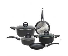 Tognana Copper & Charcoal Batterie de casseroles, aluminium