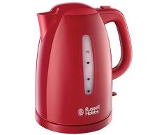 Russell Hobbs 21272-70 Bouilloire 1,7L Texture, Ebullition Ultra Rapide - Rouge