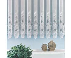 heimtexland 220X750 Rideau Jacquard Blanc