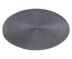 dÃ©corline set de table (0)35cm zebulon anthracite