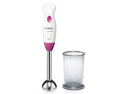 Mixeur plongeant, 400Â W, acier inoxydable, pied amovible, bol graduÃ©, BoschÂ MSM2410D WeiÃ/Wild Purple