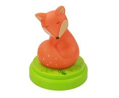 ANSMANN Lampe LED de chevet pour enfants en forme de renard/ veilleuse qui aide au sommeil grâce à la lumière douce / capteur tactile / pour un sommeil profond et une orientation dans lobscurité