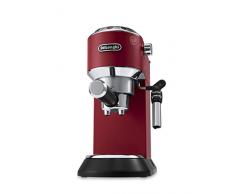 DeLonghi Dedica Style, Machine expresso pour préparer des boissons café et lactées, EC685R, Rouge