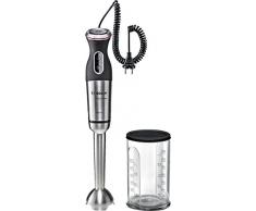 Bosch ElectromÃ©nager MSM88110 Pied mixeur 800 W, Noir, Acier Inoxydable
