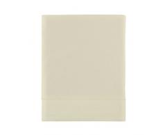 Essix - Drap Plat Royal Line Percale de Coton Paille 240 x 300 cm