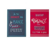 Coucke Torchon, Multicolore, 50 x 75 cm