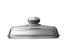Silit 5324306101 Couvercle de rechange pour sauteuse à servir Poignée métal 24 cm