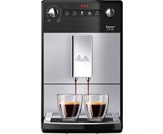 Melitta, Purista, Argent, F230-101 Machine Ã Expresso Automatique avec broyeur Ã grain, Compacte, Silencieuse