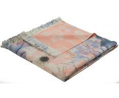 biederlack Denim Couverture Plaid Laine Multicolore-Mixte 2 Places 180 x 130 cm