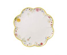 Villeroy & Boch Spring Awakening Assiette plate, 27 cm, Porcelaine, Blanc/Multicolore