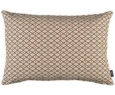 Home Olé Florales et campestres Housse de Coussin avec Motif Losanges 50 x 70 cm Bleu