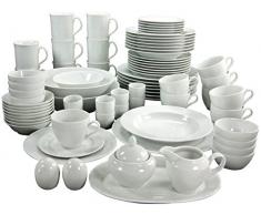 Creatable 17045 Service de Table, Porcelaine, Blanc, 56 x 40 x 33 cm