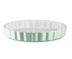 Domestic by Mäser, Série Kitchen Time Rond, Plat à Tarte 27 cm dans la Couleur Vert
