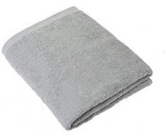 Lasa Home Drap de Bain, Coton, Argent, 100x150x1 cm