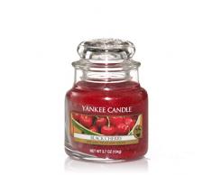 Yankee Candle 1129754E Bougie parfum Cerise griotte Petite jarre, Verre, Rouge