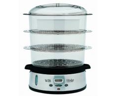 White And Brown Cv 564 Cuiseur Vapeur Programmable 9 L Vitalys