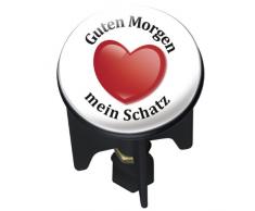 Wenko 20719100 Pluggy Bouchon de Lavabo Guten Morgen