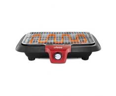 UFESA BB7640 Barbecue électrique, Acier, Noir