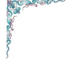 Indigos wgxmd632â40 Sticker Mural md632 türecken Collection Autocollants 40 cm Multicolore