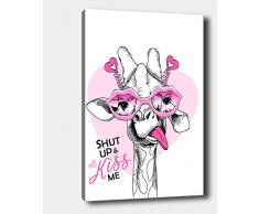 Bonamaison Peinture sur toile, multicolore, 40 x 60 cm - Conçu et fabriqué en Turquie