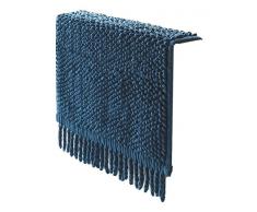 De Witte Lietaer 180671 popple Tapis de Bain Coton Bleu 50 x 80 cm