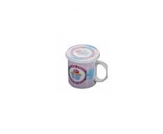 Silicone Gold Cup Cakes Tasse avec Filtre et Couvercle, Porcelaine, Multicolore, 13Â x 10Â x 8Â cm