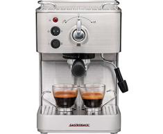 Gastroback 42606 Plus Machine à Expresso, 1250 W, Argent