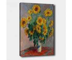 Bonamaison Peinture sur toile, multicolore, 70 x 100 cm - ConÃ§u et fabriquÃ© en Turquie